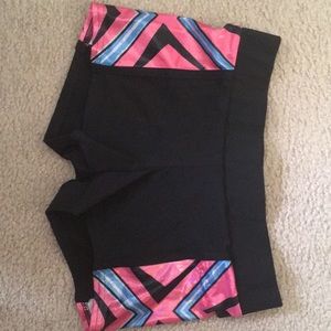 Varsity workout shorts